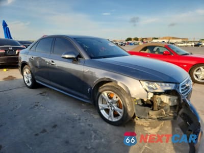 Czwarte zdjęcie samochodu z boku: 2018 AUDI A4 PREMIUM VIN:WAUDNAF46JA022922 - miniatura