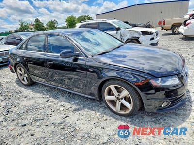 Czwarte zdjęcie samochodu z boku: 2012 AUDI A4 PREMIUM PLUS VIN:WAUFFAFL5CA045060 - miniatura