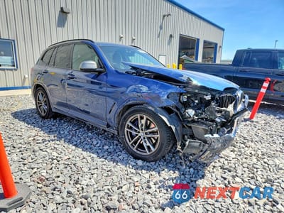 Czwarte zdjęcie samochodu z boku: 2019 BMW X3 XDRIVEM40I VIN:5UXTS3C56KLR73674 - miniatura