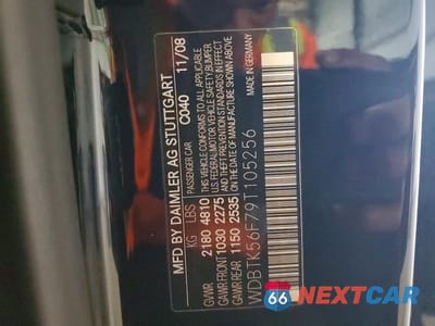Zdjęcie 12 z 12 samochodu: 2009 MERCEDES-BENZ CLK 350 VIN:WDBTK56F79T105256 - miniatura