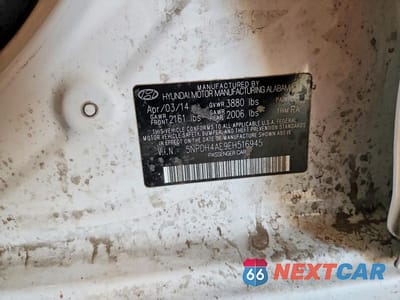 Zdjęcie 12 z 12 samochodu: 2014 HYUNDAI ELANTRA SE VIN:5NPDH4AE9EH516945 - miniatura