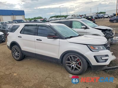 Czwarte zdjęcie samochodu z boku: 2017 FORD EXPLORER SPORT VIN:1FM5K8GT4HGB78250 - miniatura
