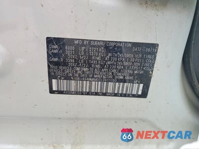Zdjęcie 12 z 12 samochodu: 2020 SUBARU ASCENT LIMITED VIN:4S4WMAMD7L3411153 - miniatura