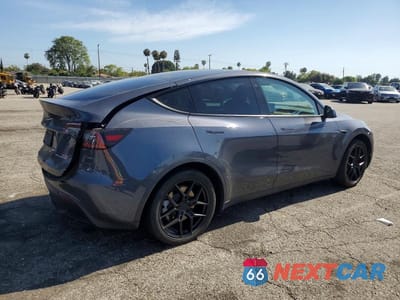 Trzecie zdjęcie samochodu z tyłu: 2022 TESLA MODEL Y VIN:7SAYGDEE6NA020725 - miniatura