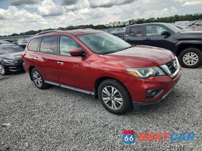 Czwarte zdjęcie samochodu z boku: 2017 NISSAN PATHFINDER S VIN:5N1DR2MN9HC902810 - miniatura