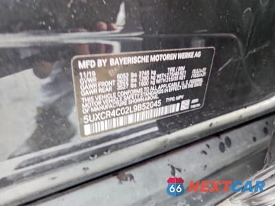 Zdjęcie 13 z 13 samochodu: 2020 BMW X5 SDRIVE 40I VIN:5UXCR4C02L9B52045 - miniatura
