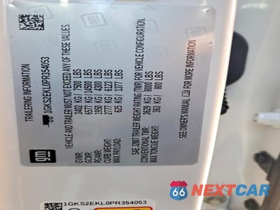 Zdjęcie 14 z 14 samochodu: 2023 GMC YUKON DENALI ULTIMATE VIN:1GKS2EKL0PR354053 - miniatura