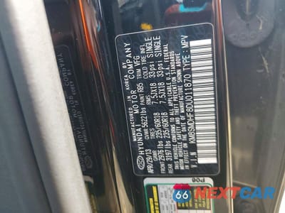 Zdjęcie 13 z 13 samochodu: 2013 HYUNDAI SANTA FE GLS VIN:KM8SMDHF8DU011870 - miniatura
