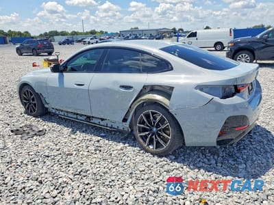 Drugie zdjęcie samochodu z przodu: 2024 BMW I4 M50 VIN:WBY33AW01RFS33055 - miniatura