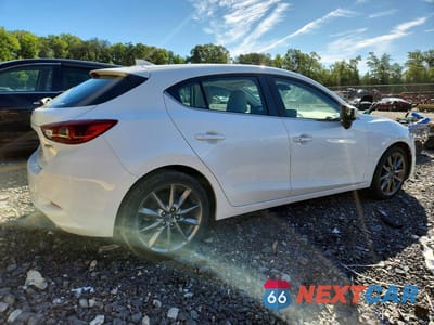 Trzecie zdjęcie samochodu z tyłu: 2018 MAZDA 3 GRAND TOURING VIN:3MZBN1M35JM265593 - miniatura