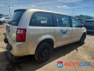 Trzecie zdjęcie samochodu z tyłu: 2010 DODGE GRAND CARAVAN SE VIN:2D4RN4DE0AR412158 - miniatura