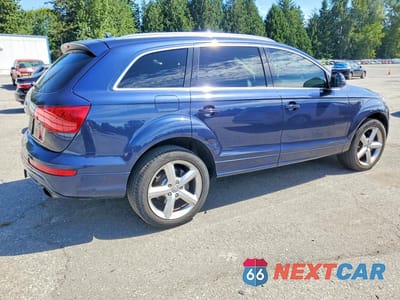 Trzecie zdjęcie samochodu z tyłu: 2014 AUDI Q7 PRESTIGE VIN:WA1DGAFE6ED015621 - miniatura