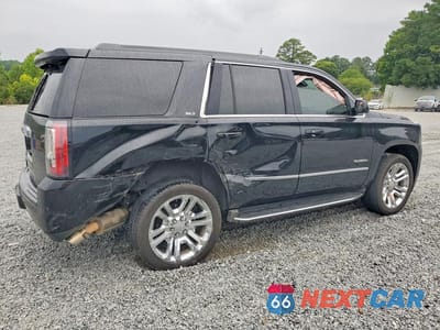 Trzecie zdjęcie samochodu z tyłu: 2019 GMC YUKON SLT VIN:1GKS1BKC8KR324244 - miniatura