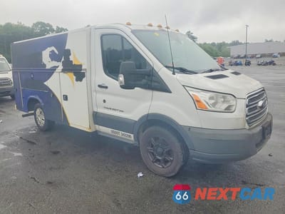 Czwarte zdjęcie samochodu z boku: 2015 FORD TRANSIT T-250 VIN:1FDYR5PM7FKB23432 - miniatura