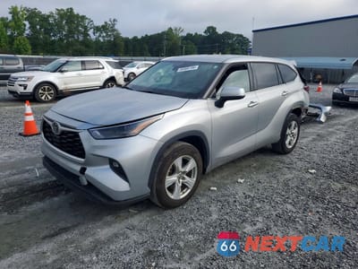 2022 TOYOTA HIGHLANDER LE 5TDZZRAH5NS542592 - główne zdjęcie licytacji z USA - miniatura