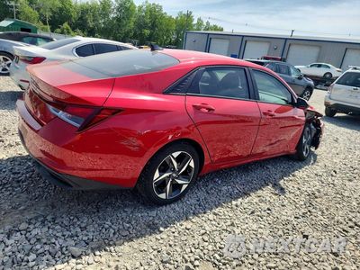 Trzecie zdjęcie samochodu z tyłu: 2023 HYUNDAI ELANTRA SEL VIN:5NPLS4AG8PH108101 - miniatura