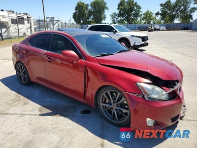 Czwarte zdjęcie samochodu z boku: 2006 LEXUS IS 250 VIN:JTHBK262362012789 - miniatura