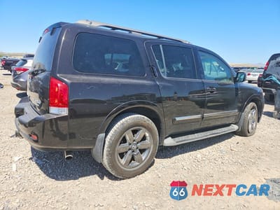 Trzecie zdjęcie samochodu z tyłu: 2014 NISSAN ARMADA PLATINUM VIN:5N1BA0NE9EN600810 - miniatura