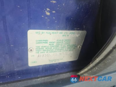 Zdjęcie 12 z 12 samochodu: 2003 SUBARU FORESTER 2.5X VIN:JF1SG63663H701340 - miniatura