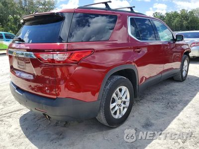 Trzecie zdjęcie samochodu z tyłu: 2019 CHEVROLET TRAVERSE LT VIN:1GNERGKW2KJ129271 - miniatura