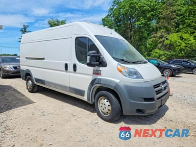 Czwarte zdjęcie samochodu z boku: 2016 RAM PROMASTER 2500 2500 HIGH VIN:3C6TRVDG6GE135001 - miniatura