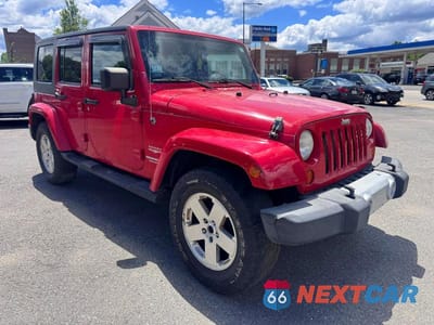 2010 JEEP WRANGLER UNLIMITED SAHARA 1J4BA5H16AL215165 - główne zdjęcie licytacji z USA - miniatura