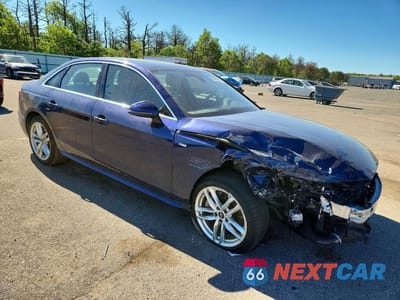 Czwarte zdjęcie samochodu z boku: 2020 AUDI A4 PREMIUM PLUS VIN:WAUENAF48LA048204 - miniatura