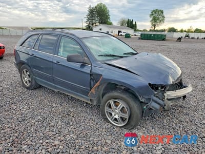 Czwarte zdjęcie samochodu z boku: 2008 CHRYSLER PACIFICA TOURING VIN:2A8GM68X08R662792 - miniatura