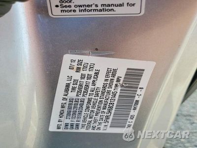 Zdjęcie 13 z 13 samochodu: 2012 HONDA ODYSSEY EXL VIN:5FNRL5H68CB131445 - miniatura