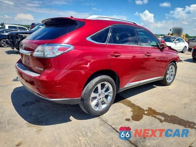 Trzecie zdjęcie samochodu z tyłu: 2011 LEXUS RX 350 VIN:2T2ZK1BAXBC054861 - miniatura