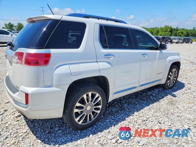 Trzecie zdjęcie samochodu z tyłu: 2017 GMC TERRAIN DENALI VIN:2GKFLVE34H6130713 - miniatura