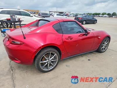 Trzecie zdjęcie samochodu z tyłu: 2022 MAZDA MX-5 MIATA GRAND TOURING VIN:JM1NDAM71N0500781 - miniatura