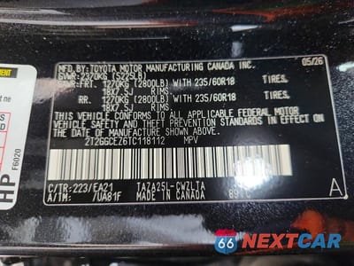 Zdjęcie 13 z 13 samochodu: 2026 LEXUS NX 350 PREMIUM VIN:2T2GGCEZ6TC118112 - miniatura