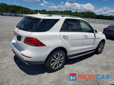 Trzecie zdjęcie samochodu z tyłu: 2018 MERCEDES-BENZ GLE 350 VIN:4JGDA5JB7JB054621 - miniatura