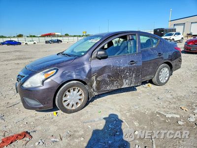 2015 NISSAN VERSA 1.6 S PLUS 3N1CN7AP6FL852497 - główne zdjęcie licytacji z USA - miniatura