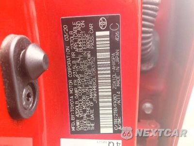 Zdjęcie 13 z 13 samochodu: 2020 TOYOTA C-HR XLE VIN:JTNKHMBX2L1083752 - miniatura
