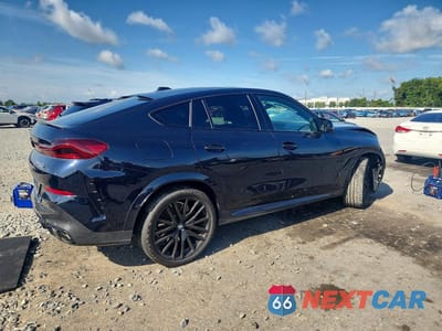 Trzecie zdjęcie samochodu z tyłu: 2024 BMW X6 M60I VIN:5UX43EX06R9U78703 - miniatura