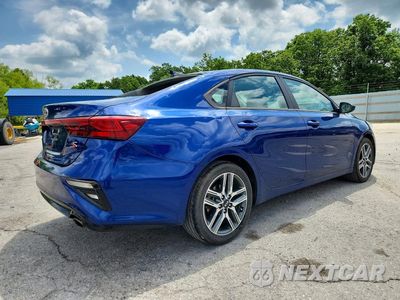 Trzecie zdjęcie samochodu z tyłu: 2019 KIA FORTE S VIN:3KPF34AD2KE022568 - miniatura