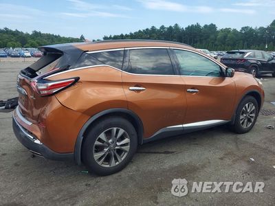 Trzecie zdjęcie samochodu z tyłu: 2015 NISSAN MURANO SV VIN:5N1AZ2MH3FN257134 - miniatura