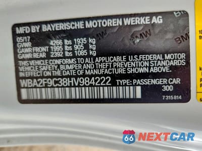 Zdjęcie 13 z 13 samochodu: 2017 BMW 230I VIN:WBA2F9C38HV984222 - miniatura