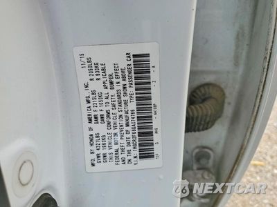 Zdjęcie 12 z 12 samochodu: 2016 HONDA ACCORD SPORT VIN:1HGCR2F68GA074766 - miniatura
