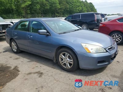 Czwarte zdjęcie samochodu z boku: 2007 HONDA ACCORD SE VIN:1HGCM56377A084050 - miniatura