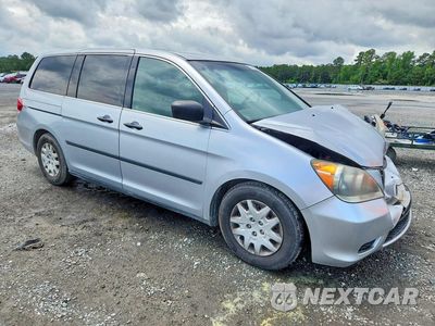 Czwarte zdjęcie samochodu z boku: 2010 HONDA ODYSSEY LX VIN:5FNRL3H29AB016853 - miniatura