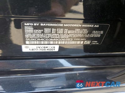 Zdjęcie 13 z 13 samochodu: 2021 BMW X5 SDRIVE 40I VIN:5UXCR4C03M9G06563 - miniatura