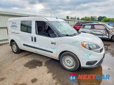 Czwarte zdjęcie samochodu z boku: 2022 RAM PROMASTER CITY TRADESMAN DELIVERY VAN VIN:ZFBHRFAB2N6Y18820 - miniatura