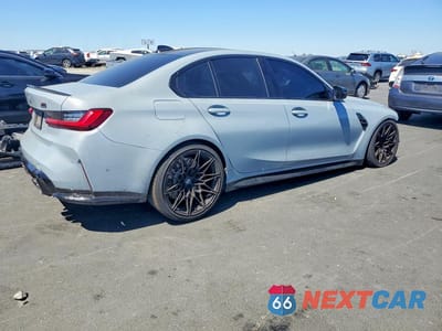 Trzecie zdjęcie samochodu z tyłu: 2022 BMW M3 COMPETITION VIN:WBS33AY0XNFL75907 - miniatura