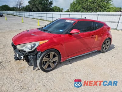 2015 HYUNDAI VELOSTER TURBO KMHTC6AE7FU217348 - główne zdjęcie licytacji z USA - miniatura