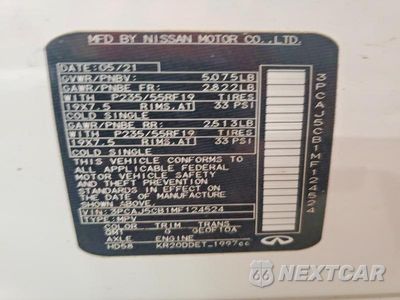 Zdjęcie 14 z 14 samochodu: 2021 INFINITI QX50 ESSENTIAL VIN:3PCAJ5CB1MF124524 - miniatura