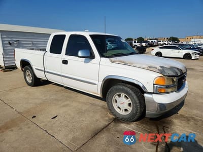 Czwarte zdjęcie samochodu z boku: 2001 GMC NEW SIERRA C1500 VIN:2GTEC19T611100545 - miniatura