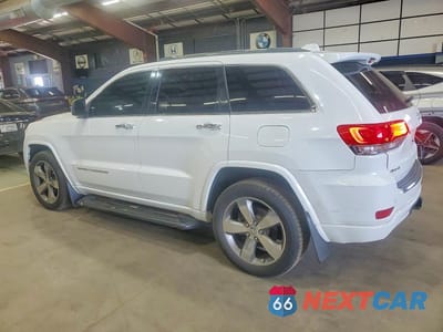 Drugie zdjęcie samochodu z przodu: 2014 JEEP GRAND CHEROKEE OVERLAND VIN:1C4RJFCG1EC395781 - miniatura
